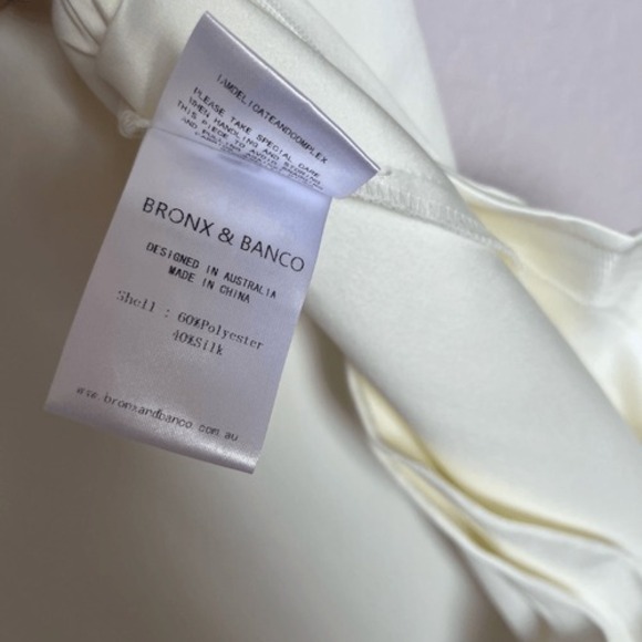 Bronx and Banco Paros‎ Gown in White - Picture 16 of 16